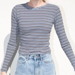 Brandy Melville Santana Striped Long Sleeve